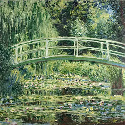 Weiße Seerosen Claude Monet